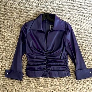 Tadashi evening wear blouse